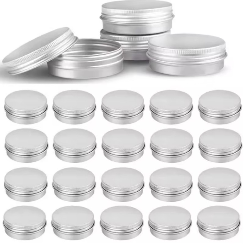Tin Container Lid - 10 Uds. De latas vacías de