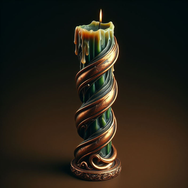 Candle Making Vinings - Molde de silicona DIY para velas