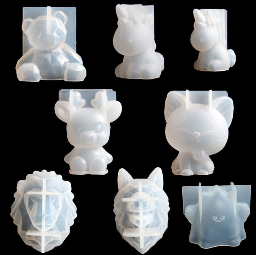 Candle Making Supplies - Moldes de resina Epoxy de silicona