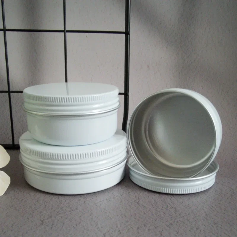 Tin Container Lid - Caja de aluminio de 5/10/15/20/30/50/60/80/110/150g, tapas