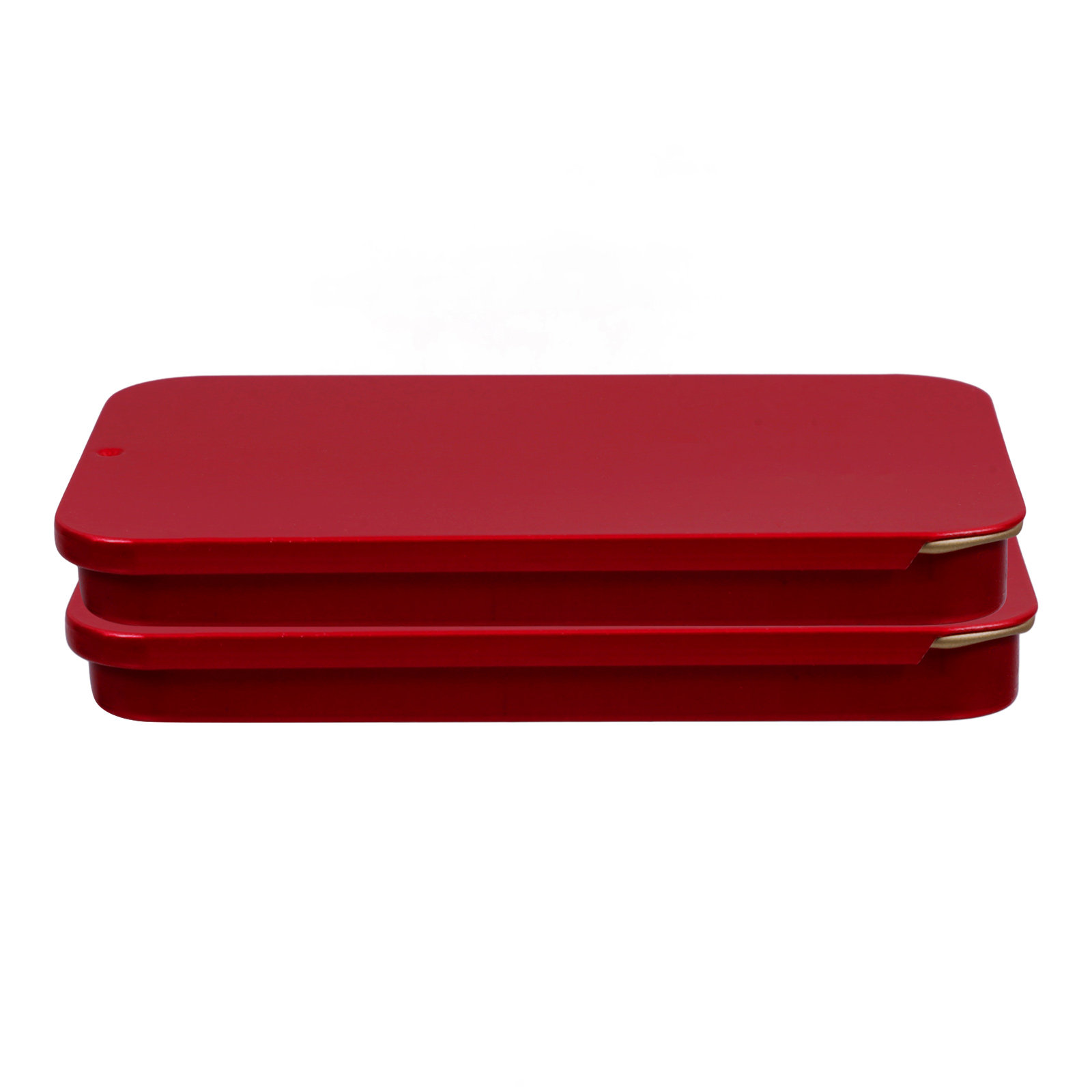 Tin Container Lid - 2 Piezas Elegantes Mini Cajas de