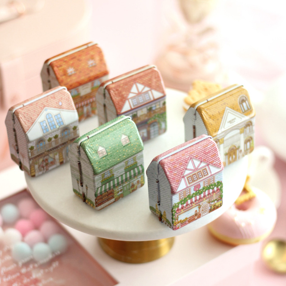 6 Cajas Metálicas Mini con For - Tin Container Lid reseña y precio