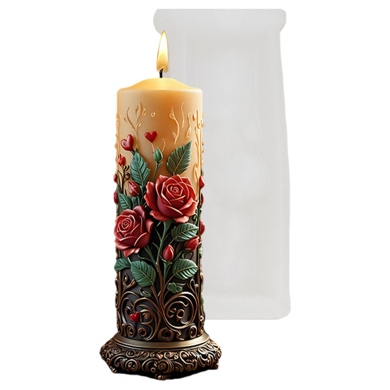 Molde de silicona con forma de - Candle Making Vinings reseña y precio