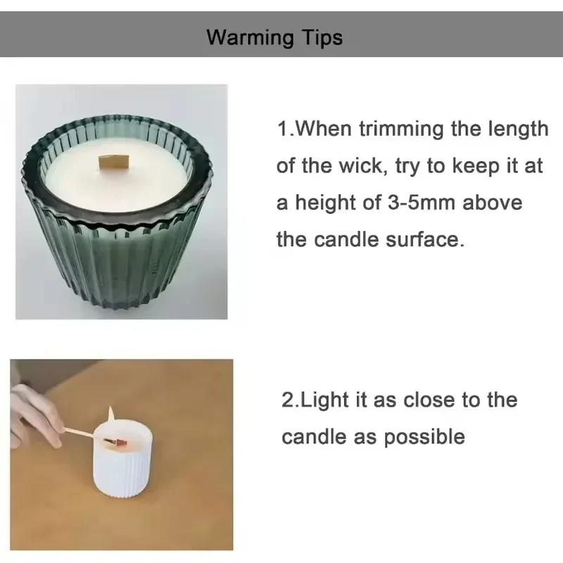 Mechas de madera para velas co - Wood Wick Crackle reseña y precio