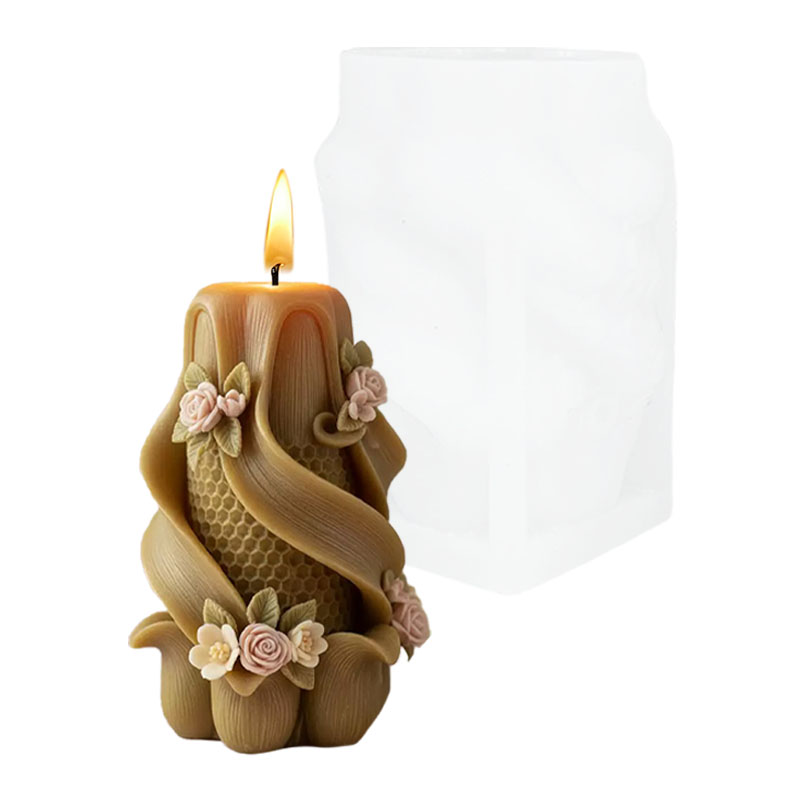 Molde de silicona con forma ir - Candle Making Vinings reseña y precio