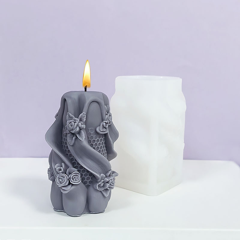 Molde de silicona con forma ir - Candle Making Vinings reseña y precio