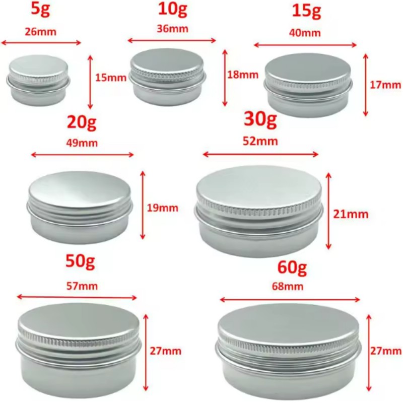 10 Uds. De latas vacías de alu - Tin Container Lid reseña y precio