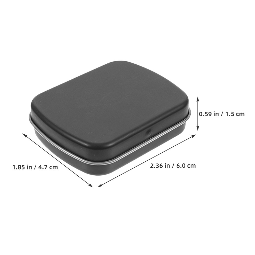 5 latas metálicas con tapas, p - Tin Container Lid reseña y precio