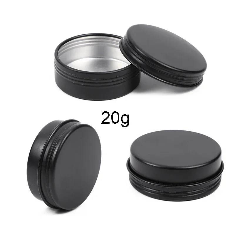 Frascos de vela vacíos negros  - Tin Container Lid reseña y precio