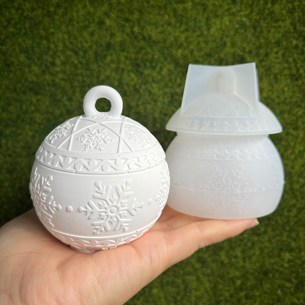 Tarro de vela de bola redonda  - Kraft Box Candle reseña y precio