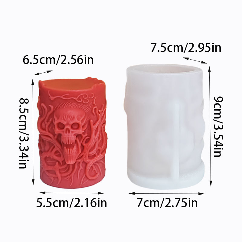 【Estética oscura】 Molde de sil - Candle Making Vinings reseña y precio