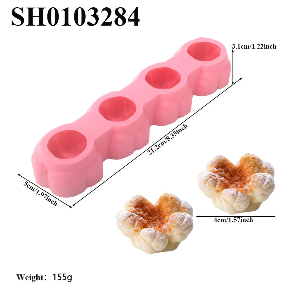 Molde de silicona de 1 o 4 cav - Candle Making Supplies reseña y precio
