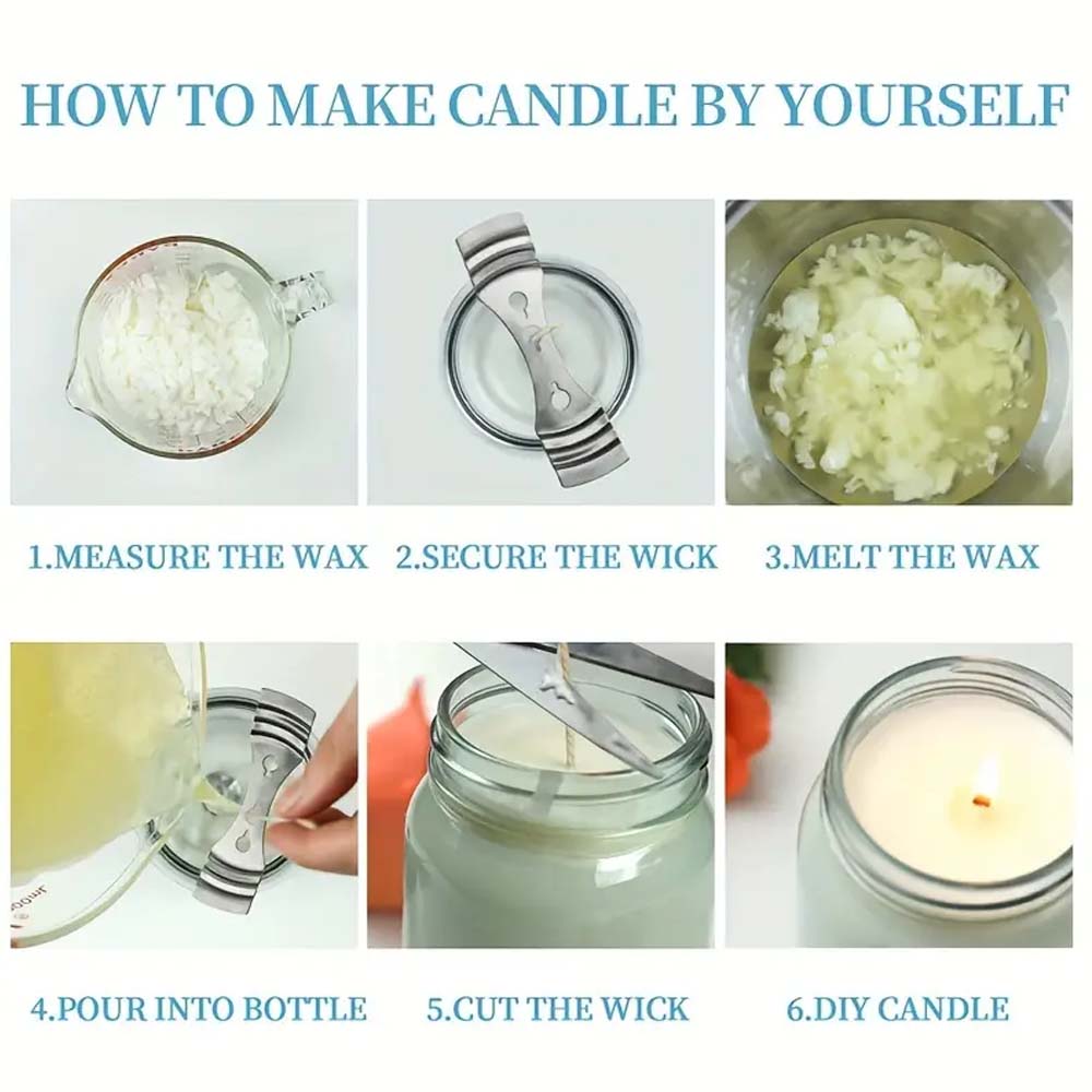 Cera de vela de soja para fabr - Candle Making Jars Wholesale reseña y precio