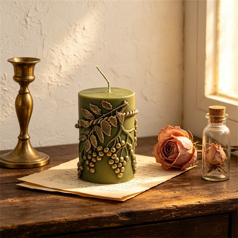 Molde de silicona para vela de - Candle Making Vinings reseña y precio