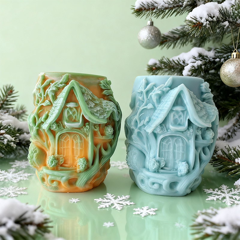 Molde de vela de silicona con  - Candle Making Vinings reseña y precio