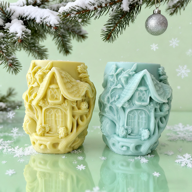Molde de vela de silicona con  - Candle Making Vinings reseña y precio