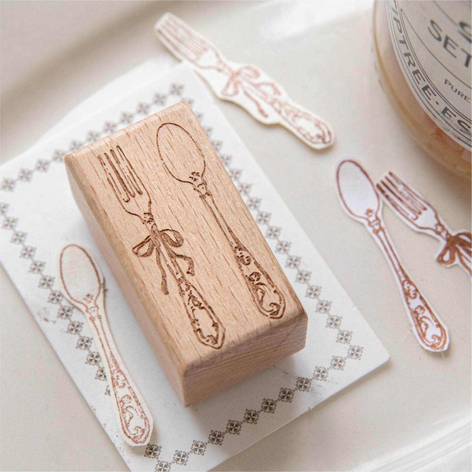 Sello de madera con diseño de  - Candle Making Supplies reseña y precio