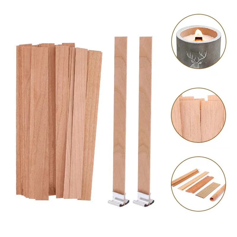 1-5 Bolsas de Mechas de Madera - Wood Wick Crackle reseña y precio