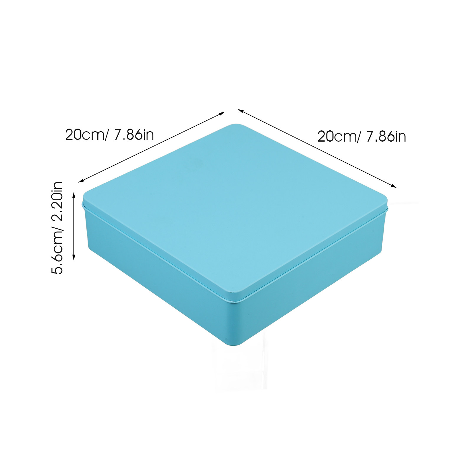 Caja de Almacenamiento Grande  - Tin Container Lid reseña y precio