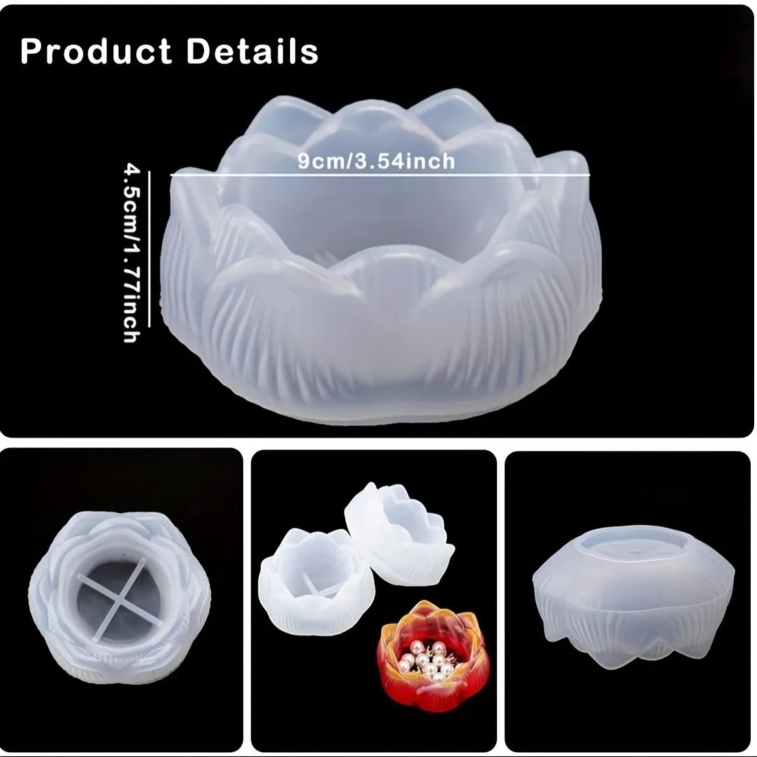 Moldes de resina de silicona c - Kraft Box Candle reseña y precio