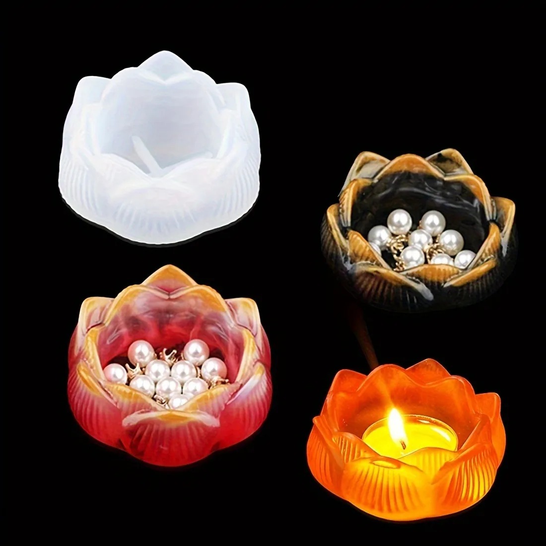 Moldes de resina de silicona c - Kraft Box Candle reseña y precio