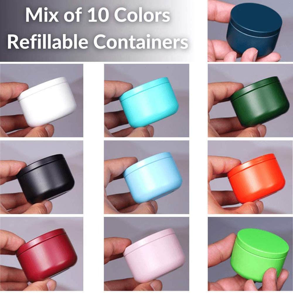 Lata de té con tapas hermética - Tin Container Lid reseña y precio
