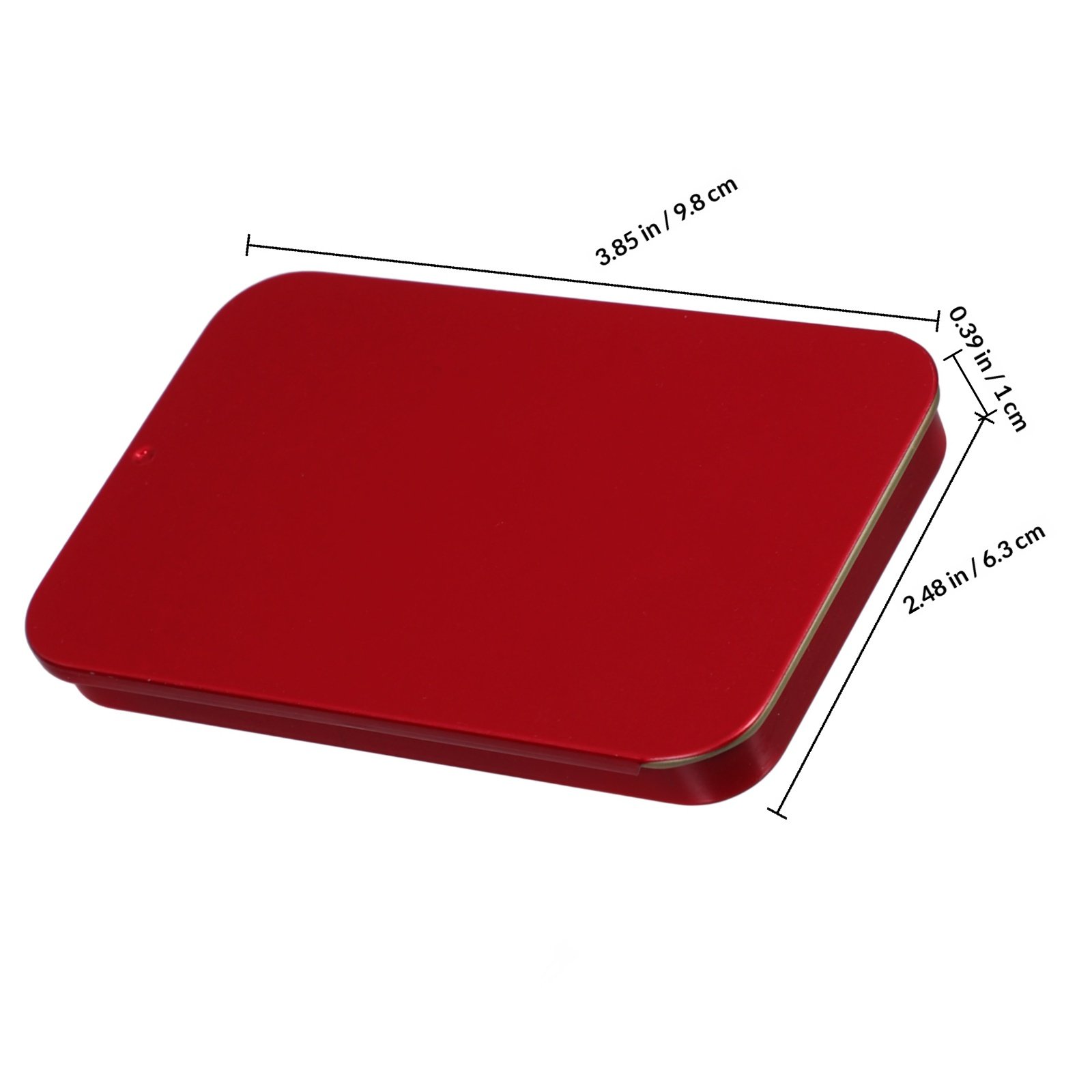2 Piezas Elegantes Mini Cajas  - Tin Container Lid reseña y precio